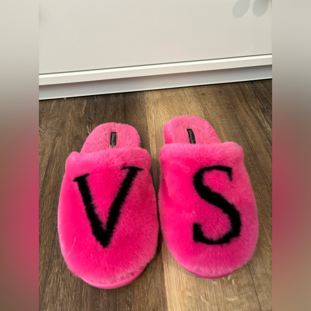 Victoria secret slippers. worn once